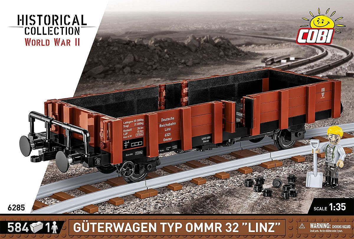 Güterwagen type Ommr 32 LINZ (-6285)  Züge